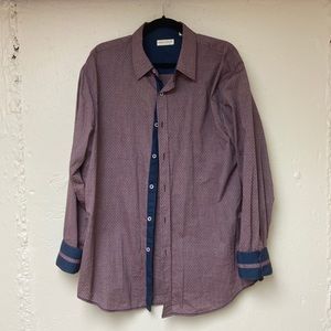 Sable & Stone Mens Button Down Casual Shirt EUC